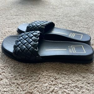 Dolce Vita Black Slides